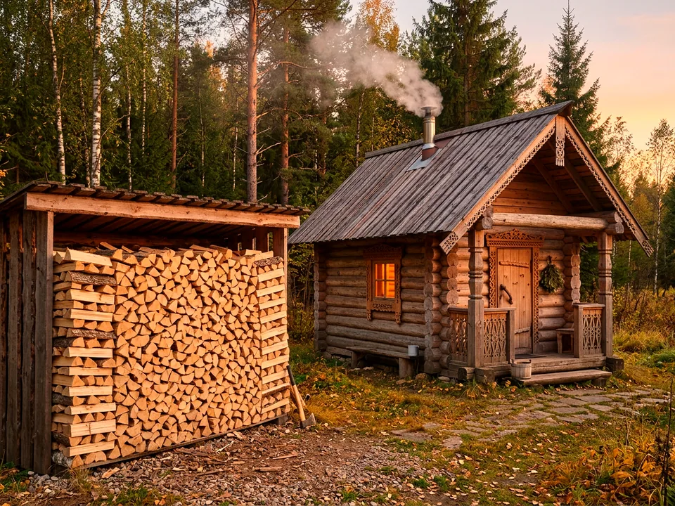 Поставка дров: переулок Ольховая, 19Г, Санкт-Петербург — 9 скл.м³